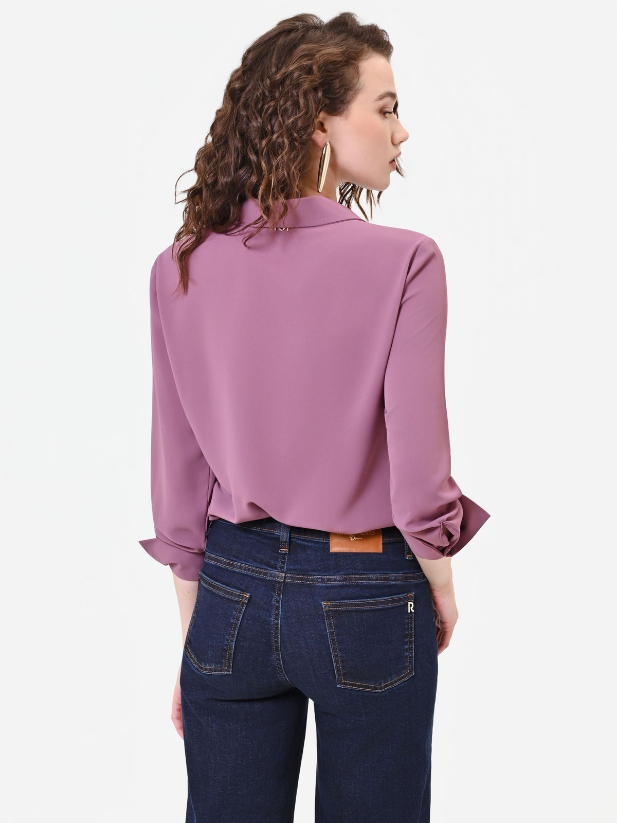 Camicia in rosa antico