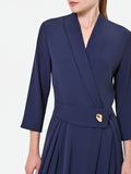 Tuta Blu con bottone design