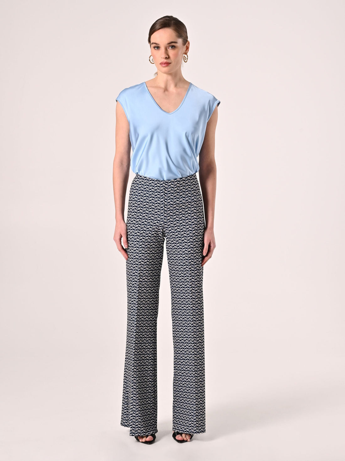 Pantaloni stampa Geometrica