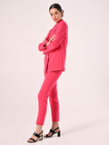 Pantaloni in tessuto tecnico Fuxia