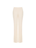 Pantaloni Beige Chiaro in Scuba mano Crepe