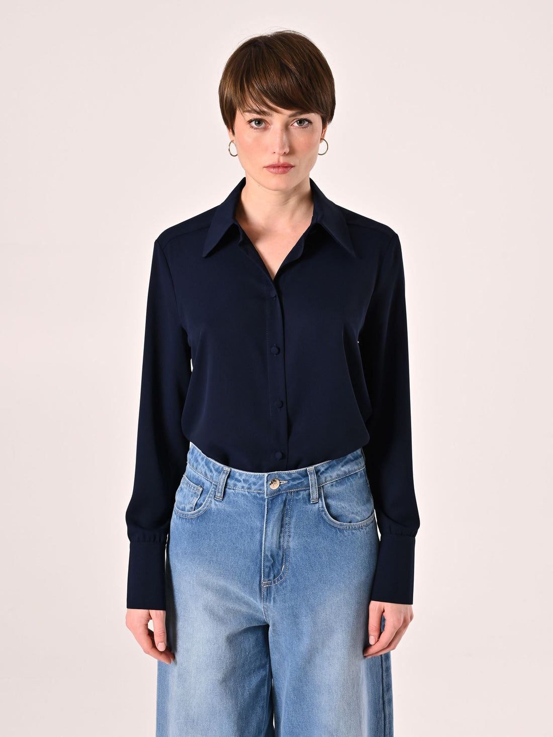 Camicia Blu Navy