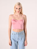 Top Bustier Rosa