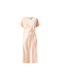 Abito Nodo Beige in Raso