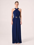 Tuta Blu Navy con Scollo all'Americana