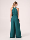 Tuta Verde Reale con Scollo all'Americana
