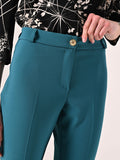 Pantaloni in tessuto tecnico Verde Reale