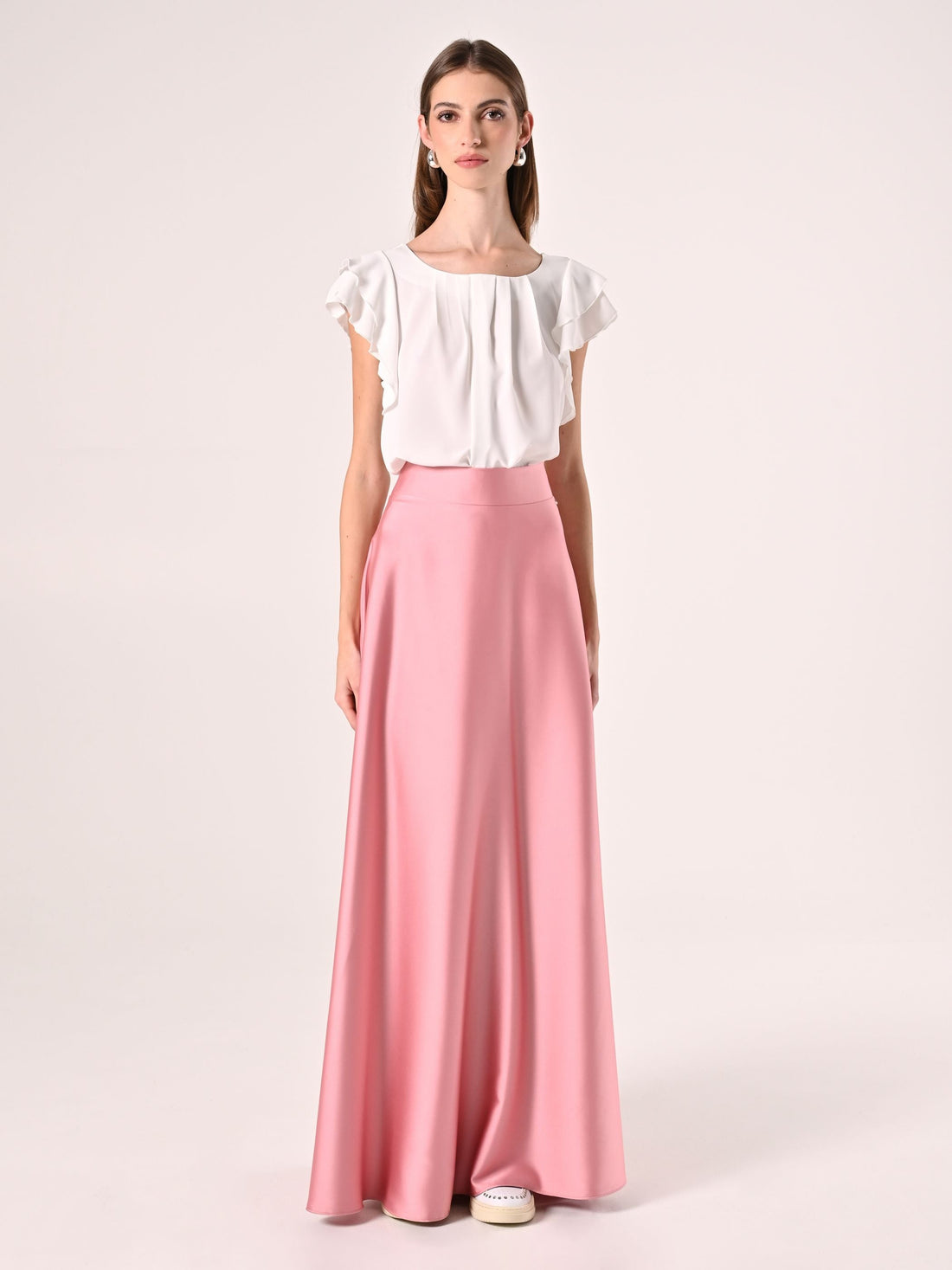 Blusa con Maniche ad Aletta