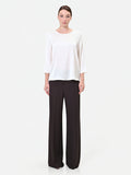 Blusa panna in raso