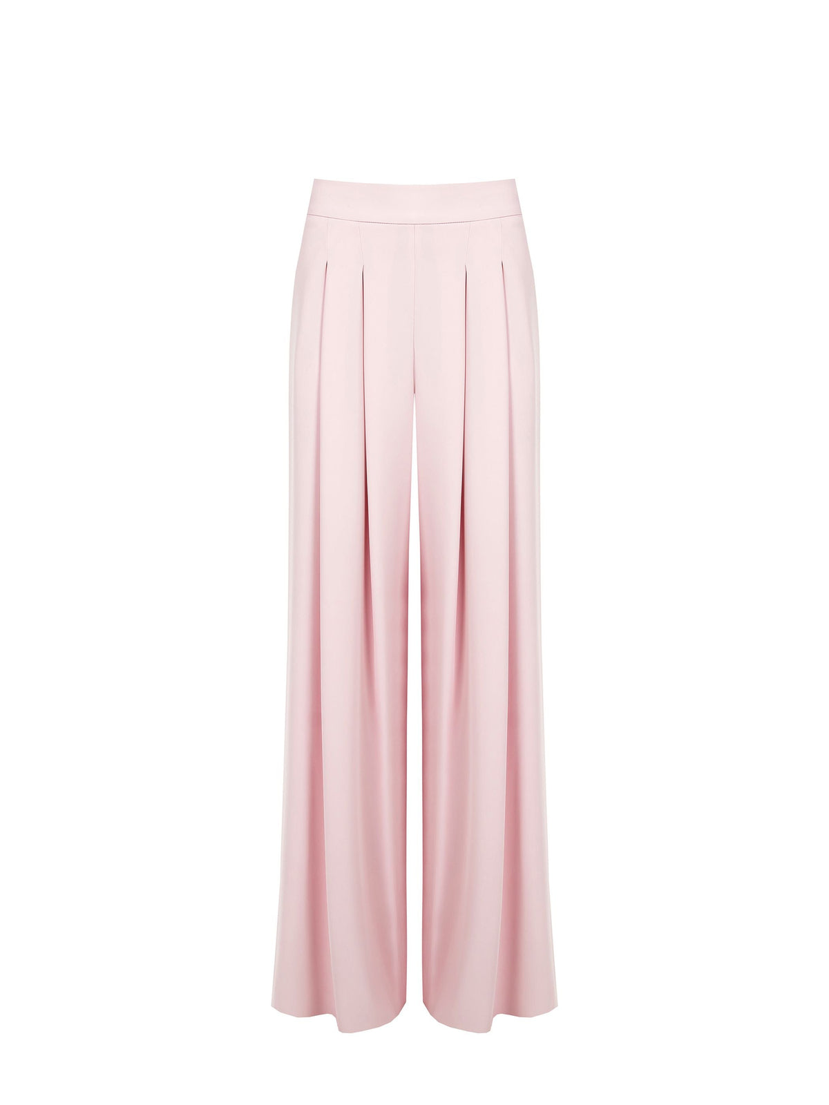 Pantalone palazzo rosa pastello
