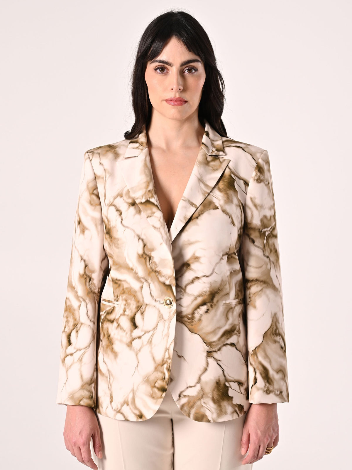 Giacca Curvy Marmorizzata