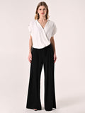 Blusa Asimmetrica Bianca