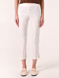 Pantaloni Skinny in Cotone Bianchi