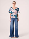 Blusa stampa Floreale