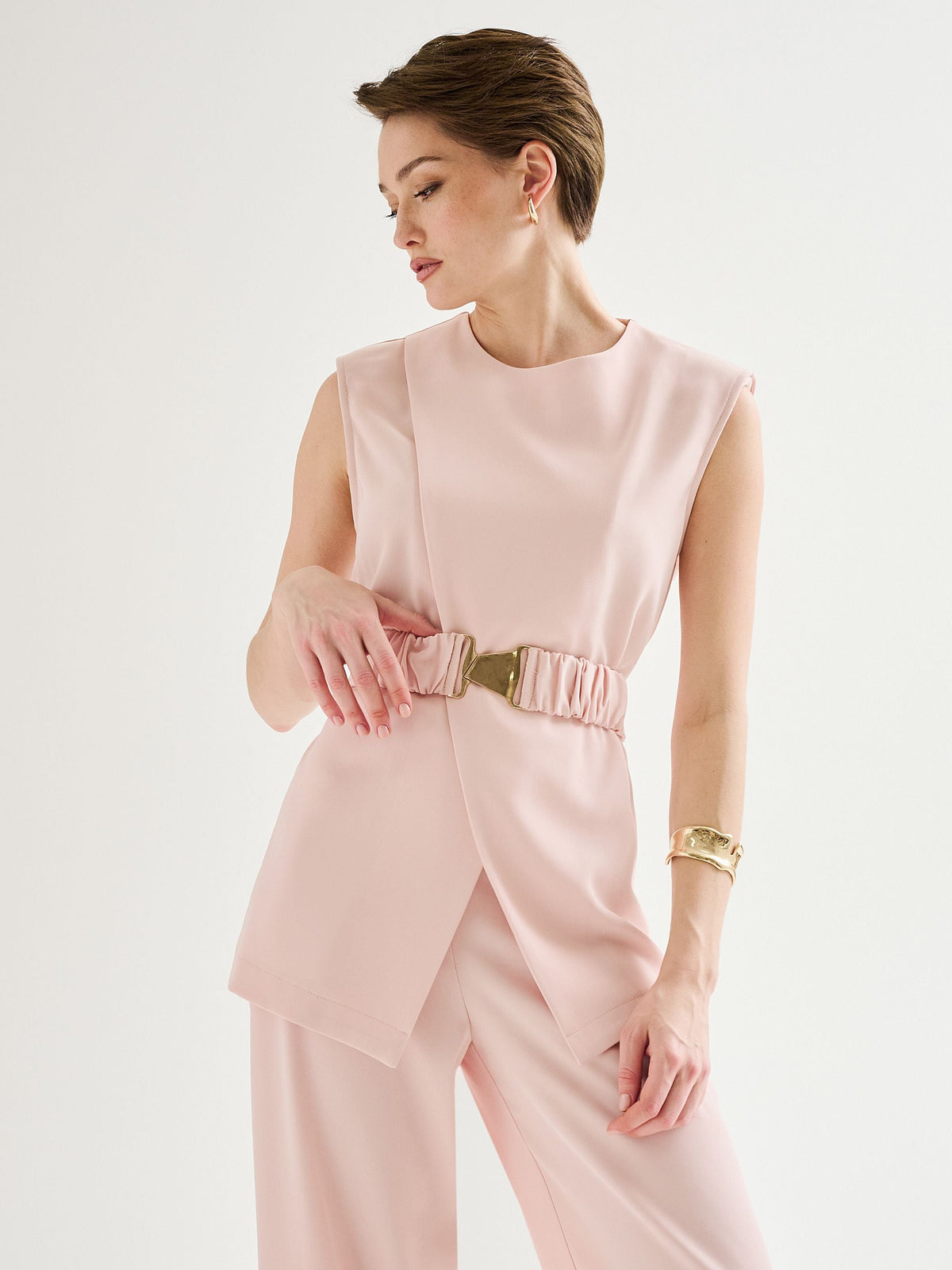 Blusa in Cadi Rosa