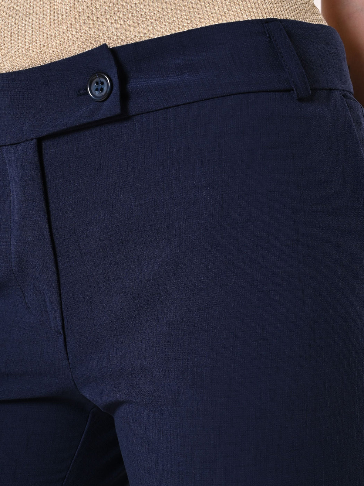 Pantaloni Blu in misto Viscosa