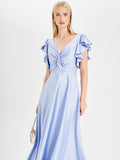 Abito Nodo Rinascimento atelier Azzurro