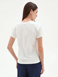 T-shirt in cotone 'The Devil Wears Prada' stampa rossetto