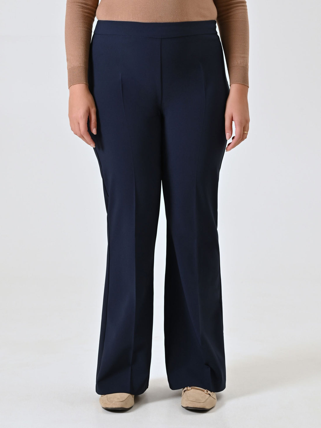 Pantalone Curvy a Zampa Blu