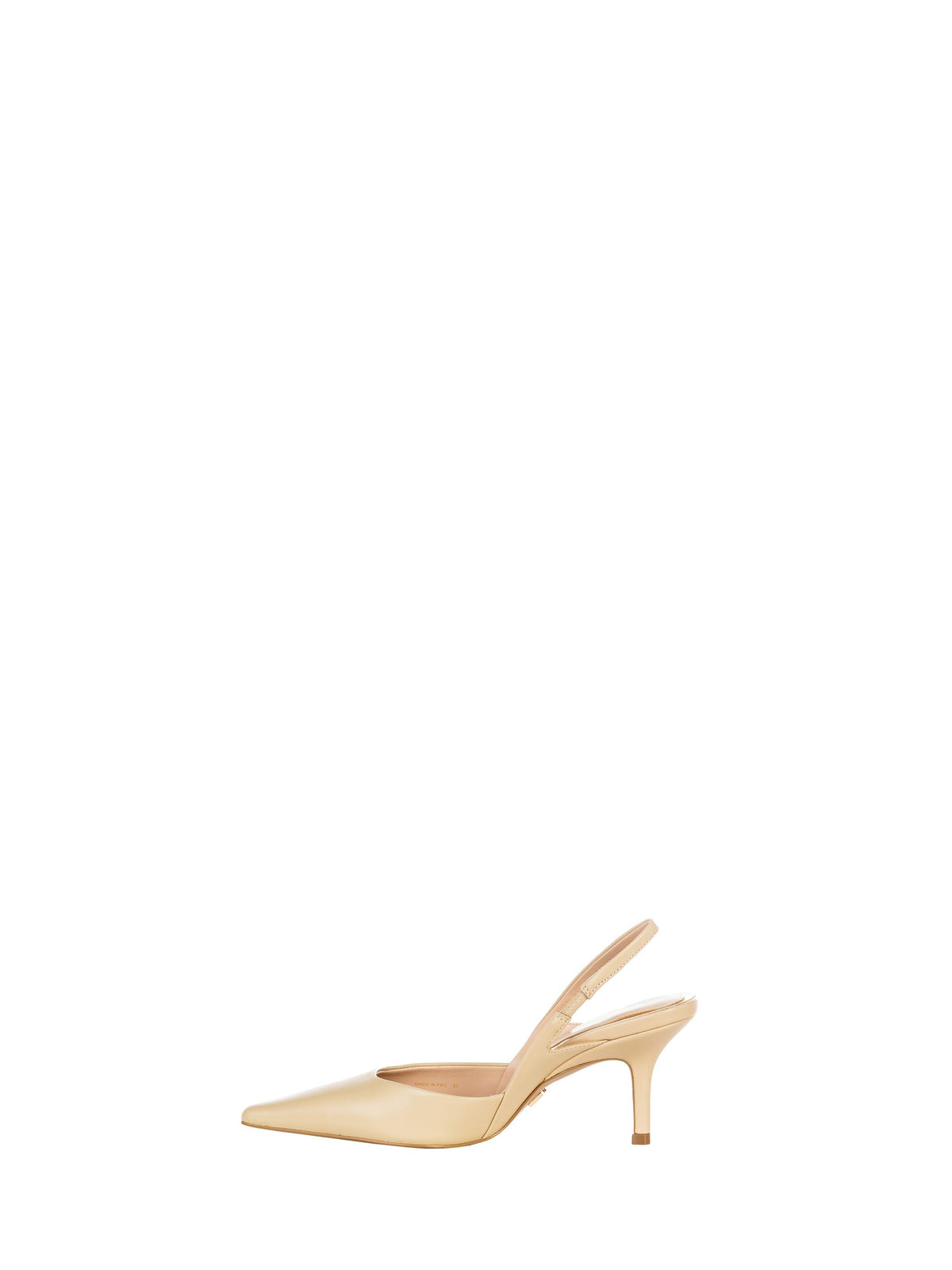 Slingback Similpelle Beige