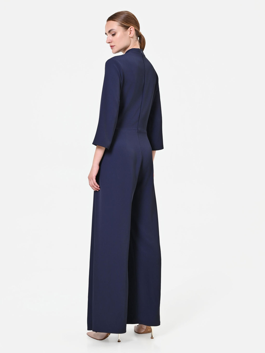 Tuta Blu con bottone design
