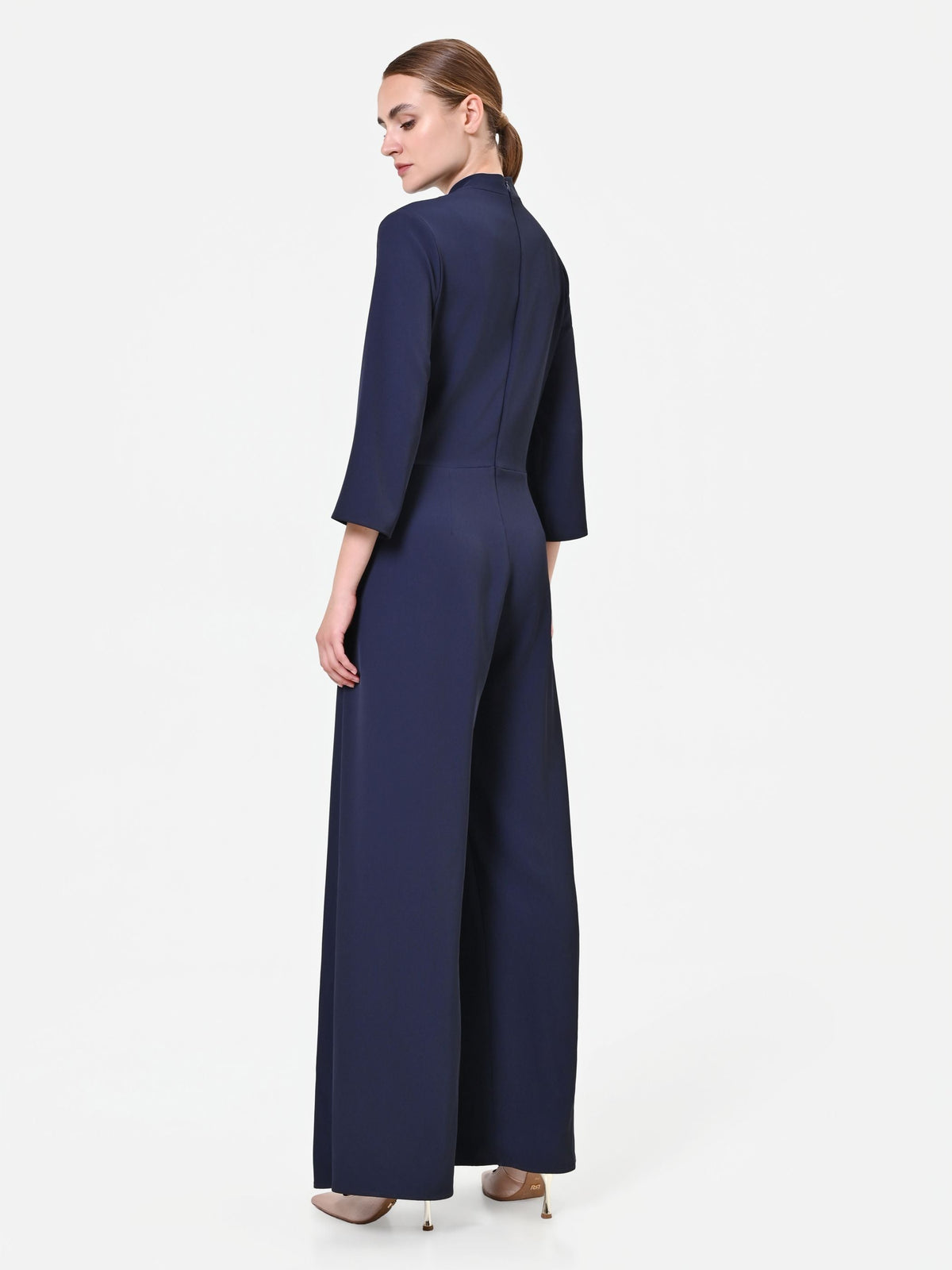 Tuta Blu con bottone design