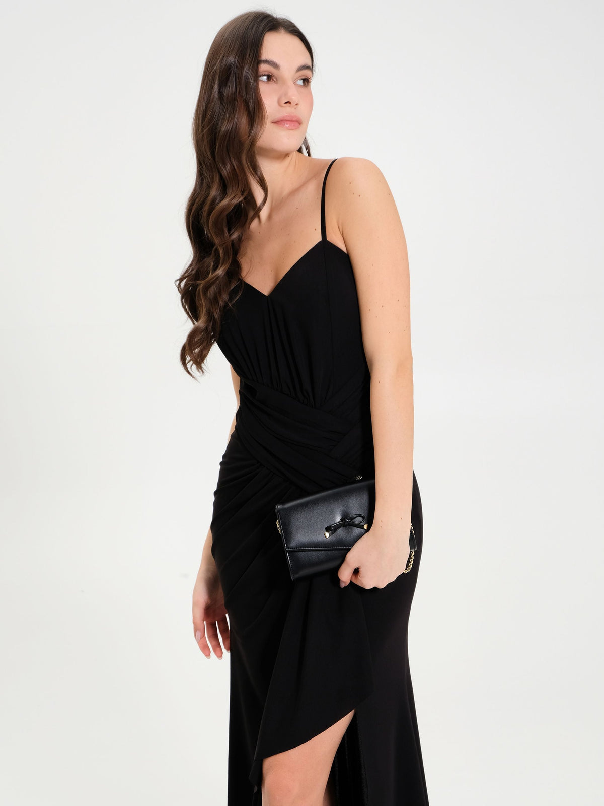 Abito Lungo con Volant