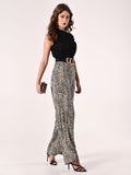 Pantaloni Animalier Gamba Dritta