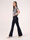 Jeans Flared Bottoni
