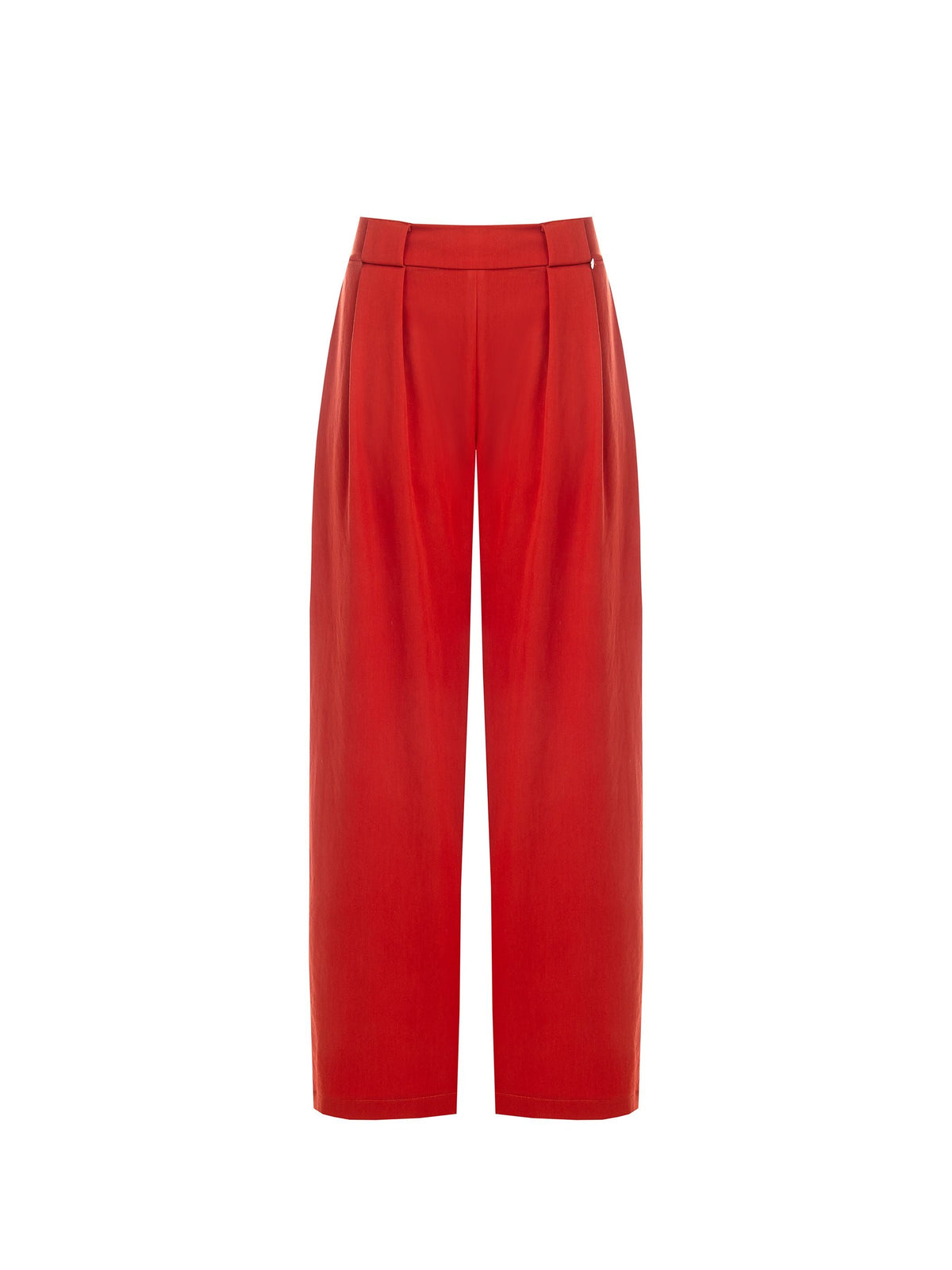 Pantaloni con Pinces color Coccio