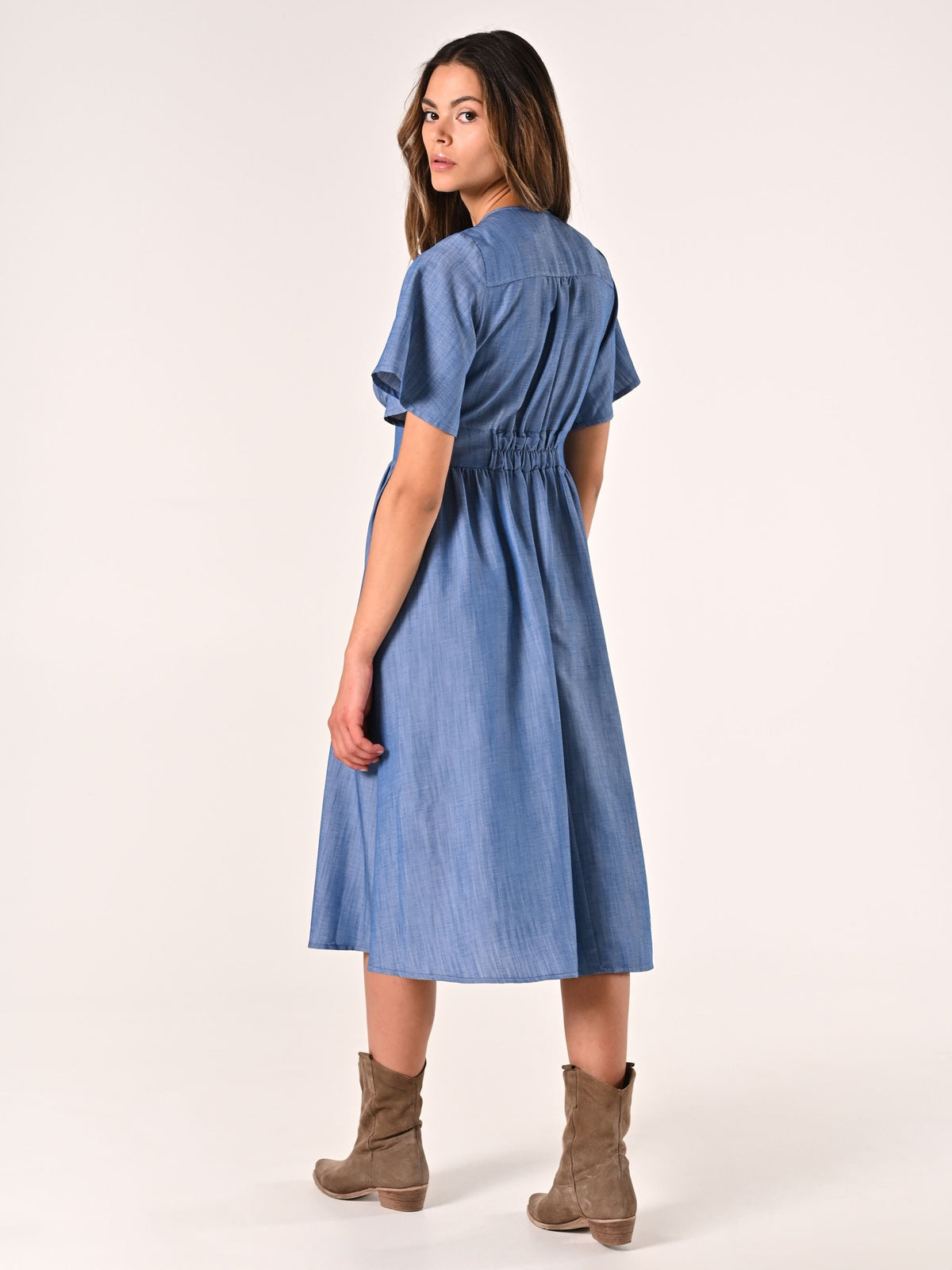 Chemisier in Chambray