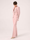 Pantaloni in Tessuto Tecnico Rosa Chiaro