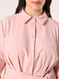 Chemisier Curvy Rosa