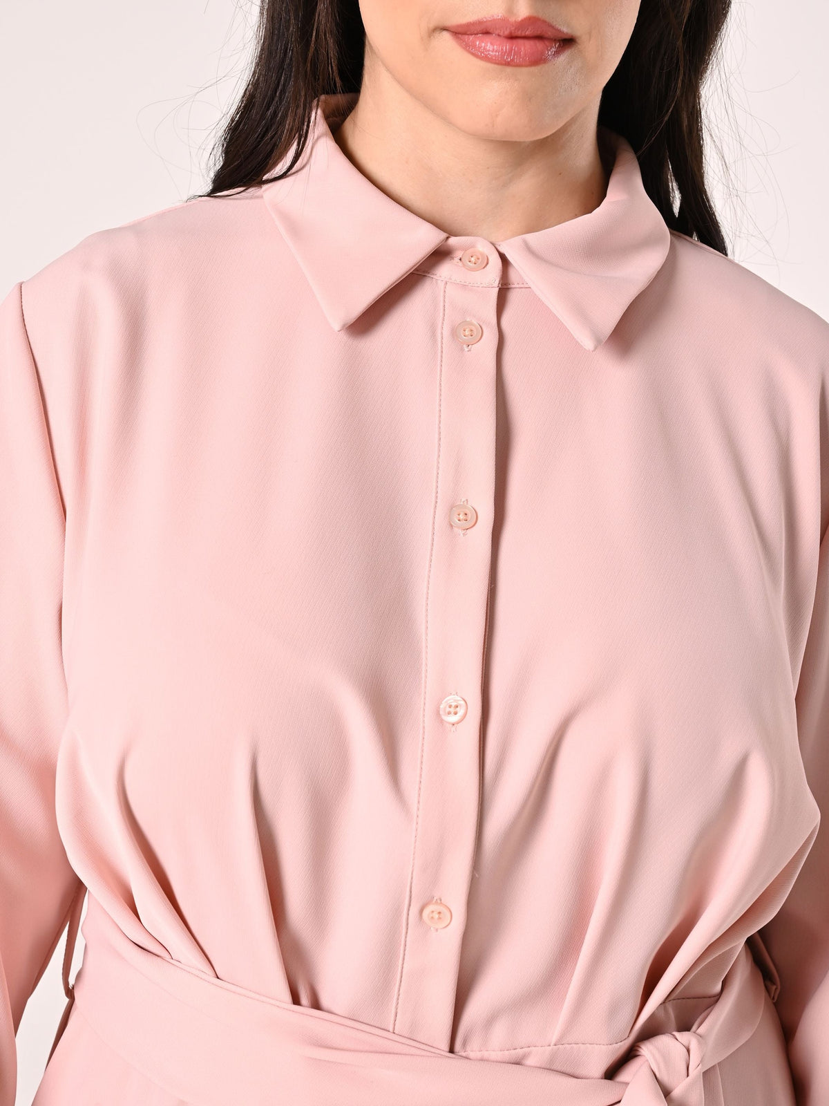 Chemisier Curvy Rosa