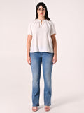 Top Curvy Bianco