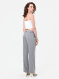 Pantalone gessato grigio chiaro