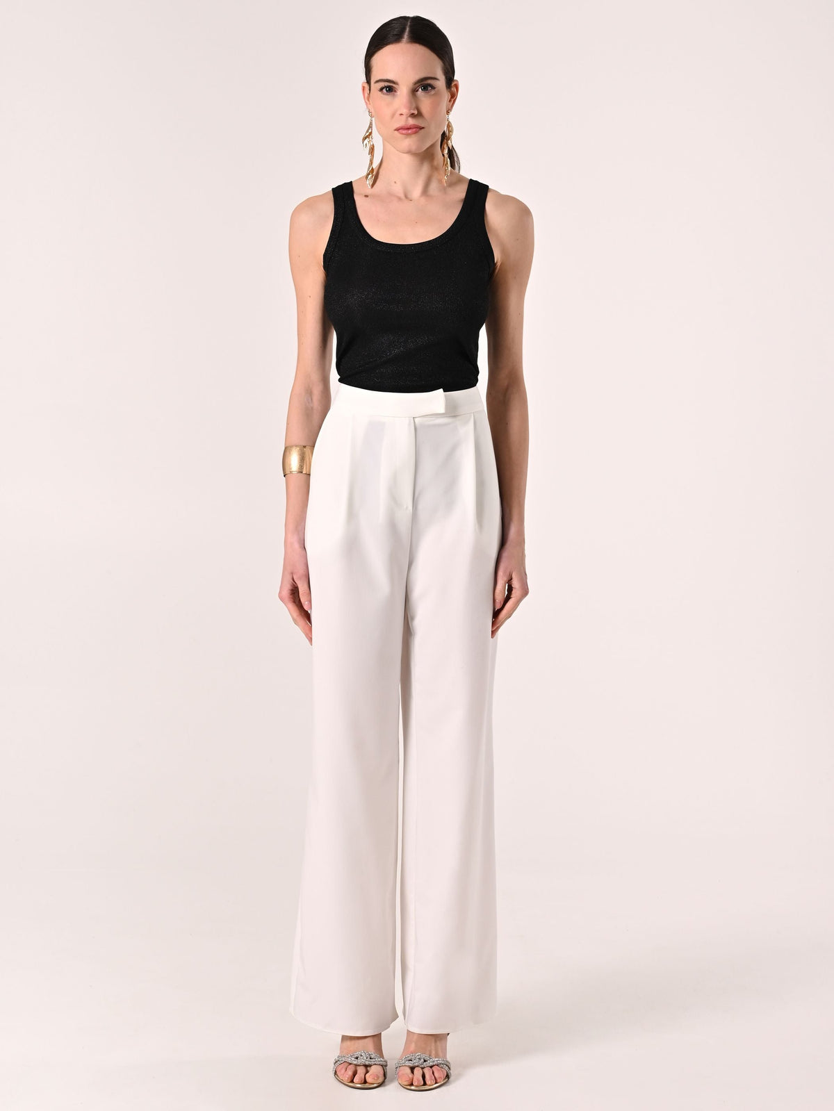 Top Lurex Nero