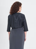 Coprispalle Curvy in Simil Pelle Nero