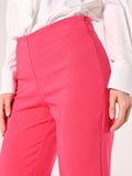 Pantaloni Palazzo Fuxia in Tessuto Tecnico