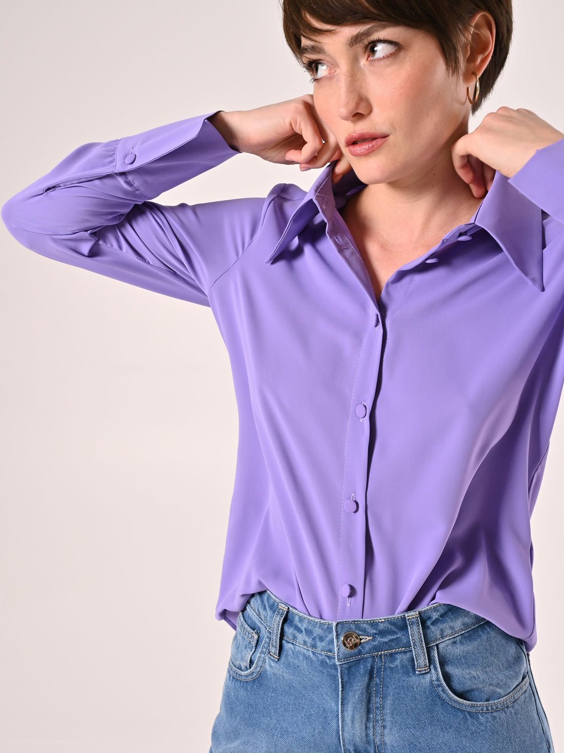 Camicia Viola