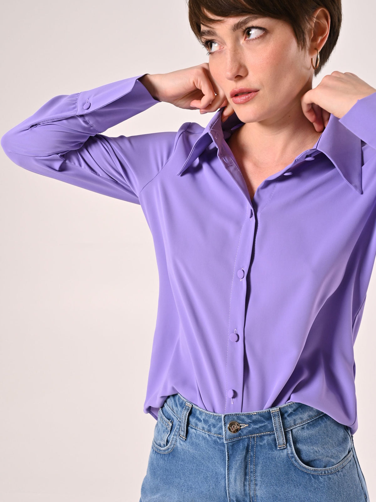 Camicia Viola