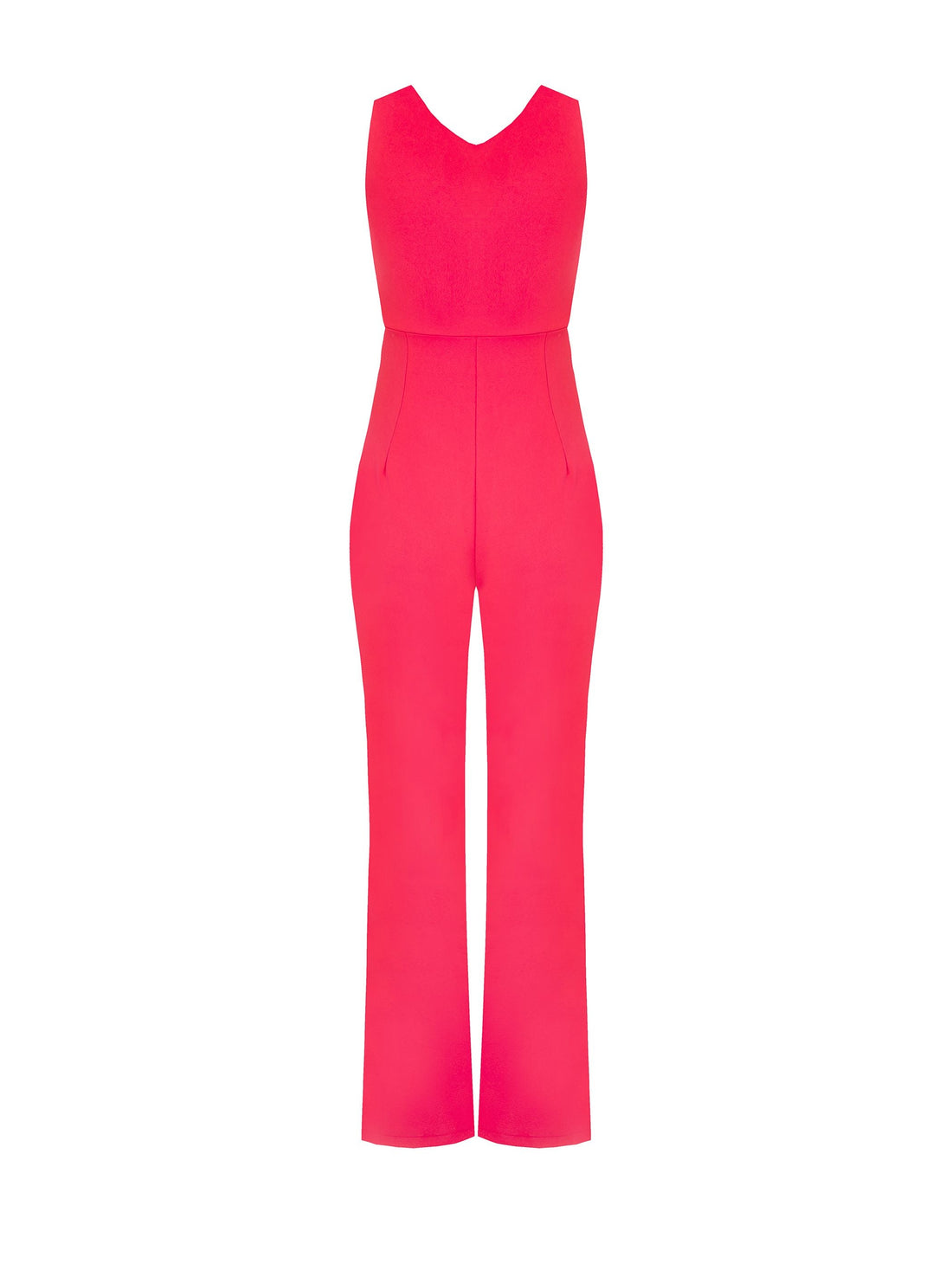 Tuta dettaglio Cut Out Fuxia