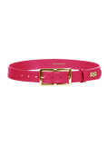 Cintura Fibbia Rettangolare Fuxia