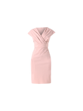 Tubino Rosa Chiaro in Scuba mano Crepe
