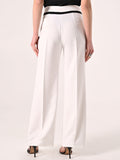 Pantaloni Palazzo Bicolor Black & White