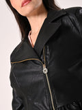 Giacca Curvy in Similpelle