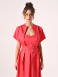 Coprispalle Corto in Twill Camelia