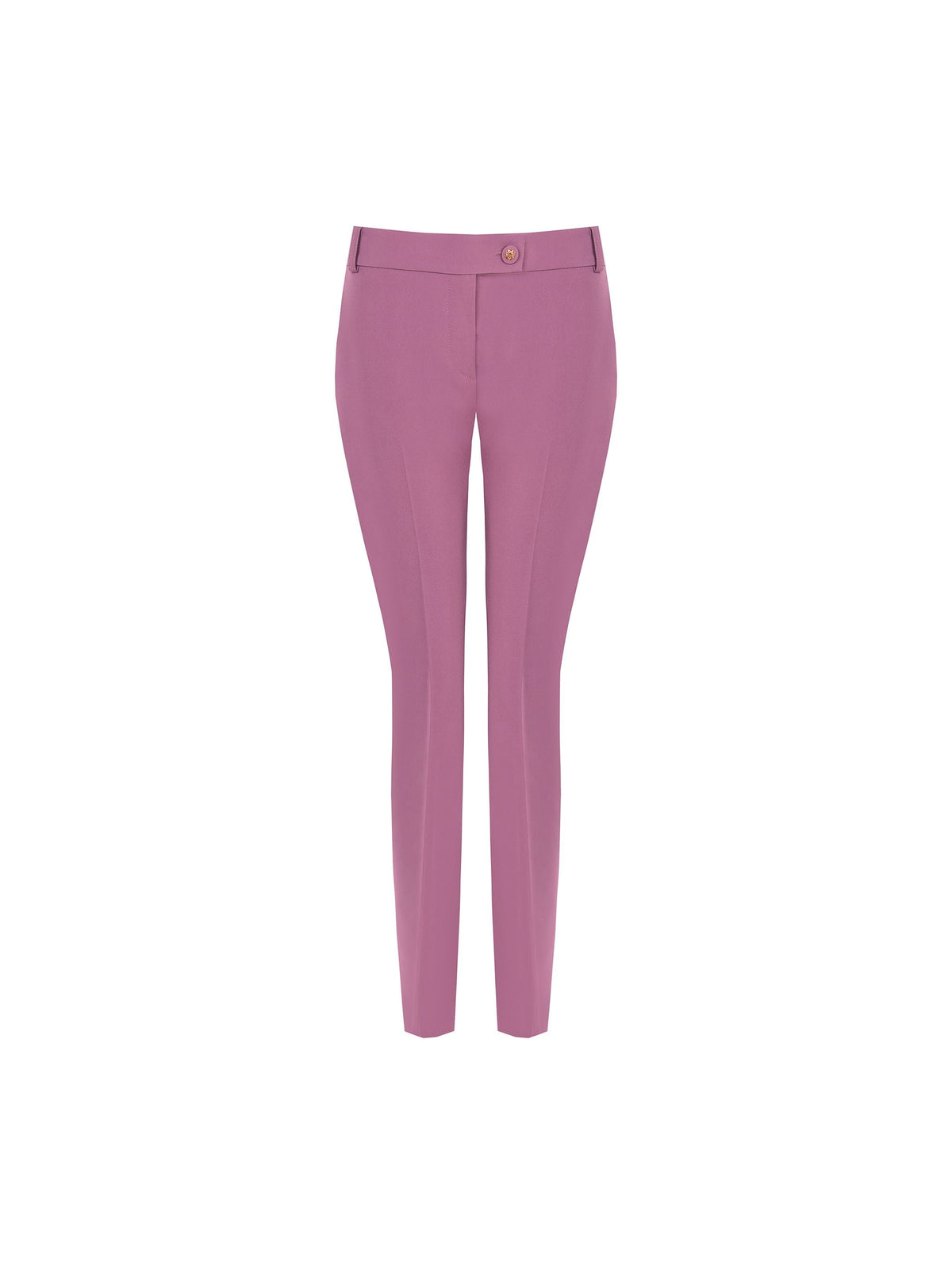 Pantalone rosa antico a sigaretta