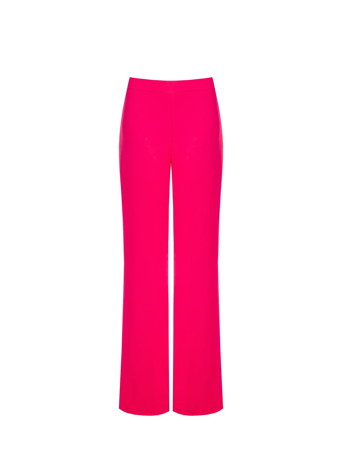 Pantaloni Ampi in Cadi Fuxia