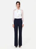 Pantalone Studio dritto blu navy